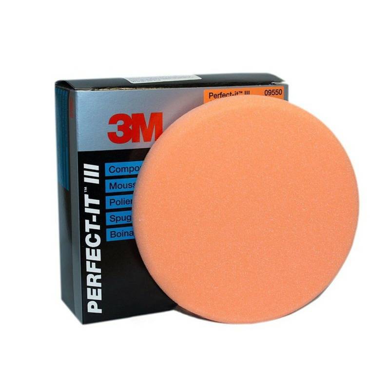3M | 09550 Perfect-It™ Polishing Pad, Convoluted, Orange 150mm
