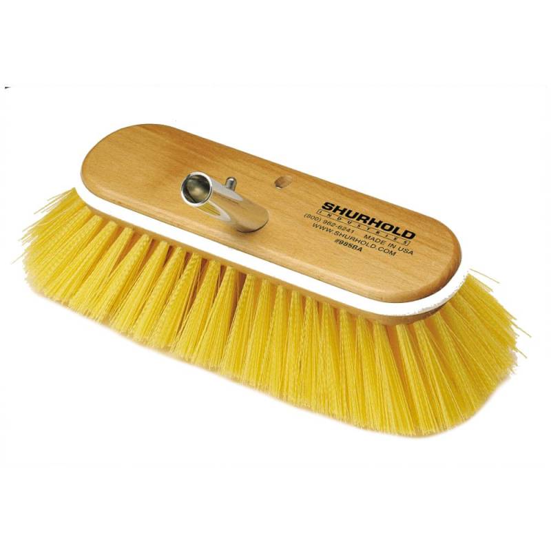 Shurhold | 985 Medium Deck Brush 10'', Yellow
