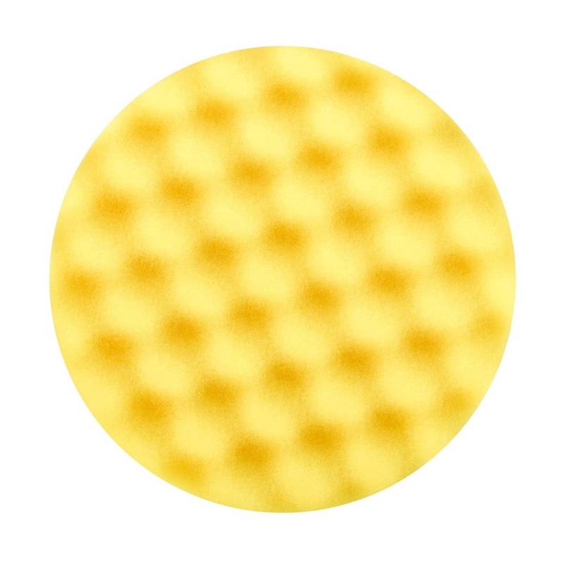 3M | 50488 Perfect-It™ Polishing Pad, Convoluted, Yellow 150mm, Soft