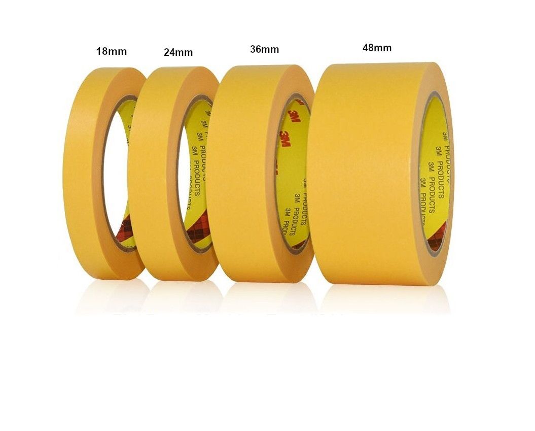 3M | 244 Masking Tape Yellow