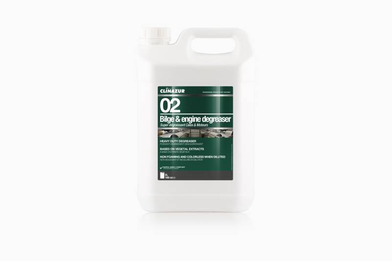 Clinazur | 02  Bilge & Engine Degreaser 5L