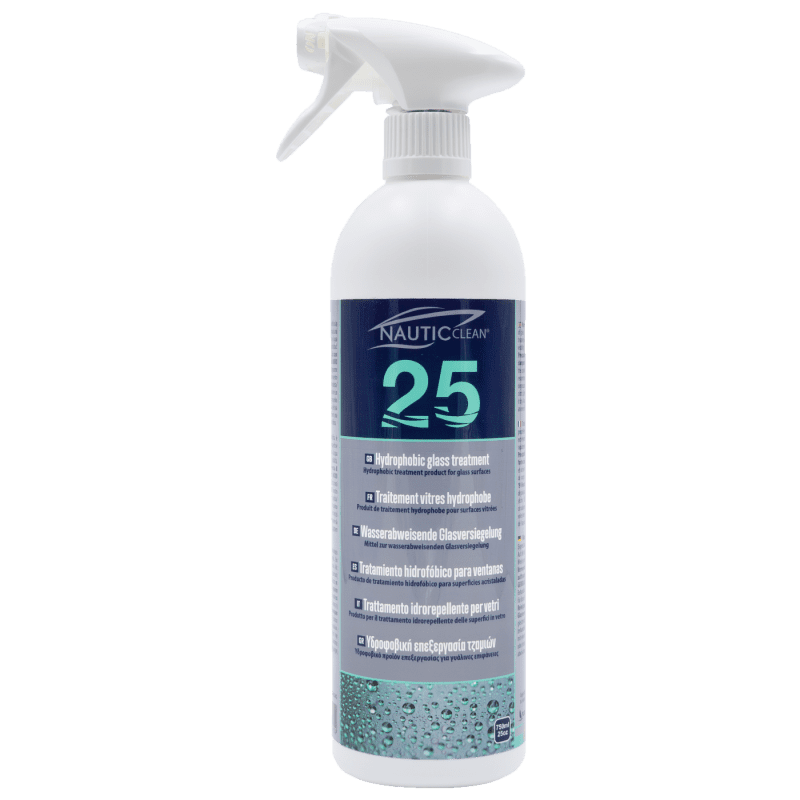 Nautic Clean | 25 Hydrophobic Glass Treatment 750ml