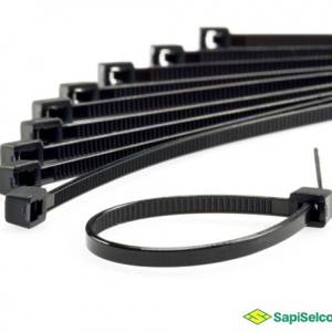 Cable Ties | Black 380mmX4,5mm 100pcs