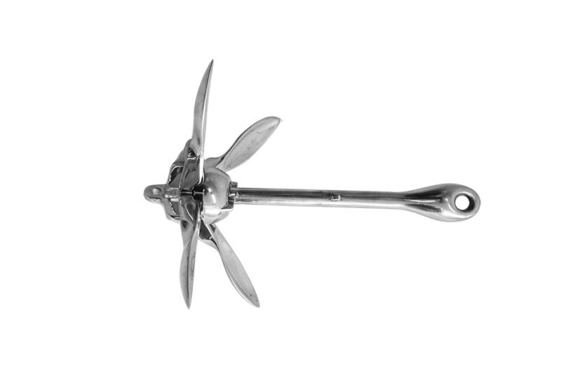 Folding Anchor Stainless Steel - Image 2