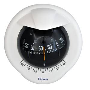 Reviera | BP2, Bulkhead Mount Compass Horizontal Placement