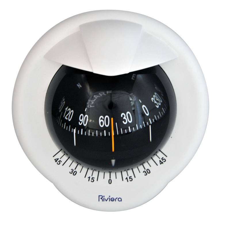 Reviera | BP2, Bulkhead Mount Compass Horizontal Placement