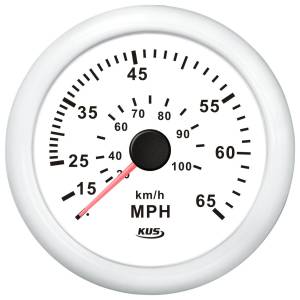 Kus | Speedometer 65Mph, Black
