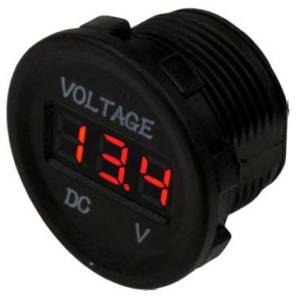 Voltmeter Digital W/T Red Led 5-30V